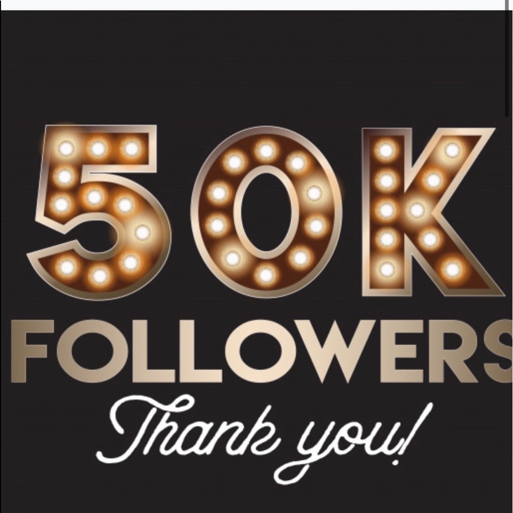 Thank you 50K. followers ❤️❤️❤️